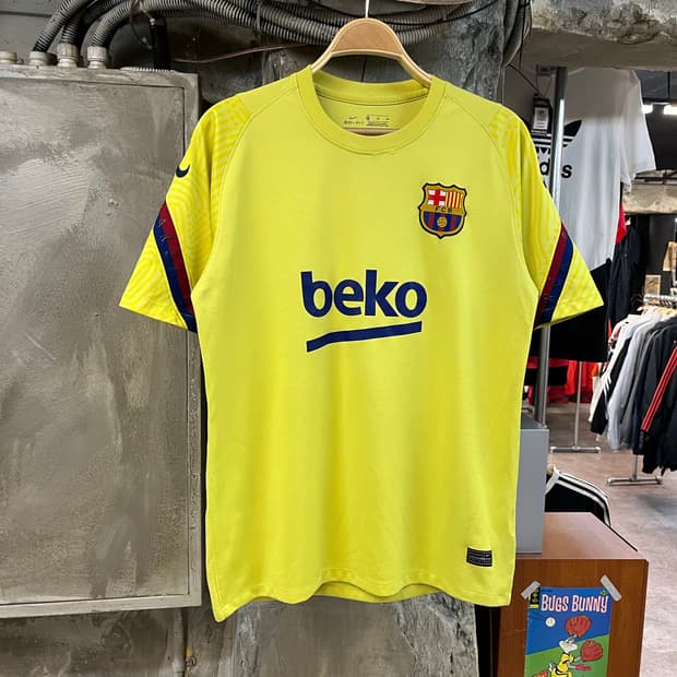 나이키 바르셀로나 21-22 써드 유니폼 옐로우 #csz1933