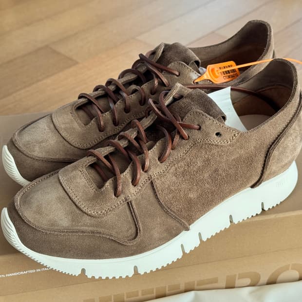 부테로 카레라 브라운 스웨이드 40 새제품