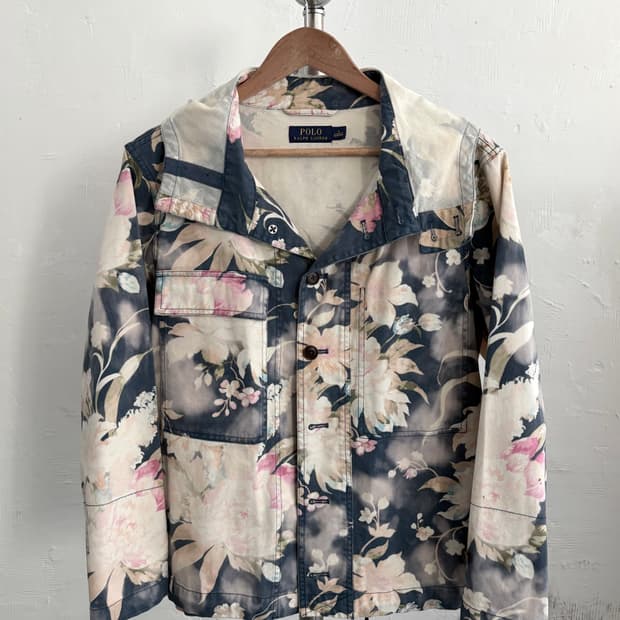 Polo 폴로 랄프로렌 신형 플라워 후드 자켓