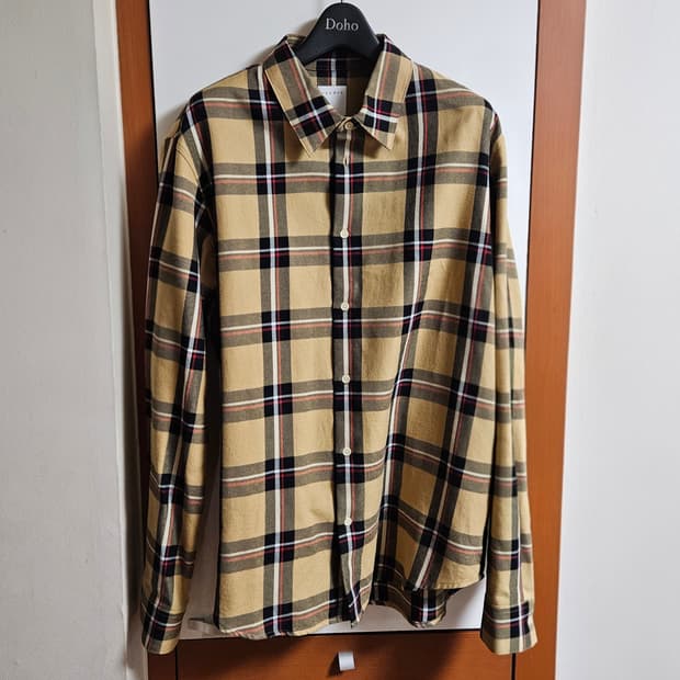 [XL] 산드로옴므 체크셔츠 팝니다.