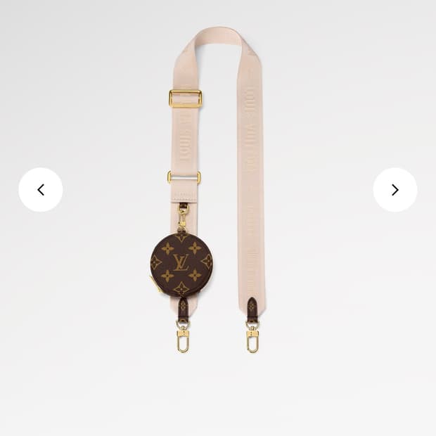 루이비통 스트랩 (동전지갑 포함)