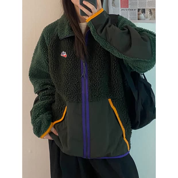 나이키 헤리티지 쉐르파 후리스