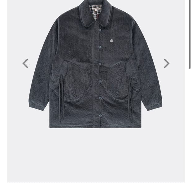 구해요) 코이세이오 봄버 COZY BOMBER-BLUE GREY