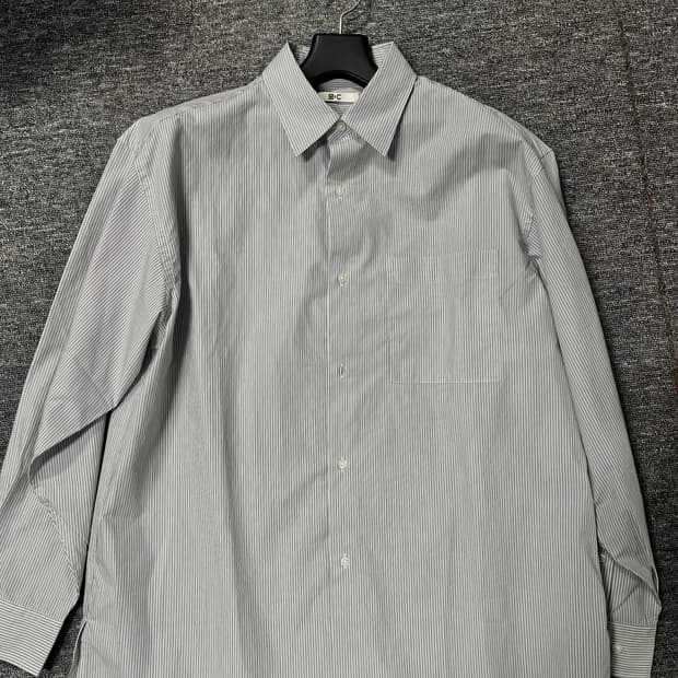 유니클로c 오버핏셔츠 그린 M