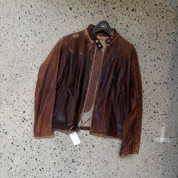 70s Schott 라이딩 자켓