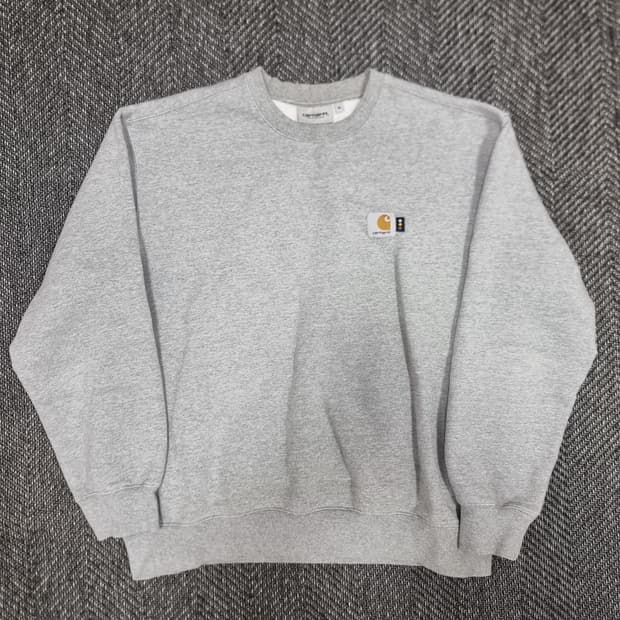 칼하트 WIP 아이앱 스튜디오 포켓 스위트셔츠 그레이 헤더