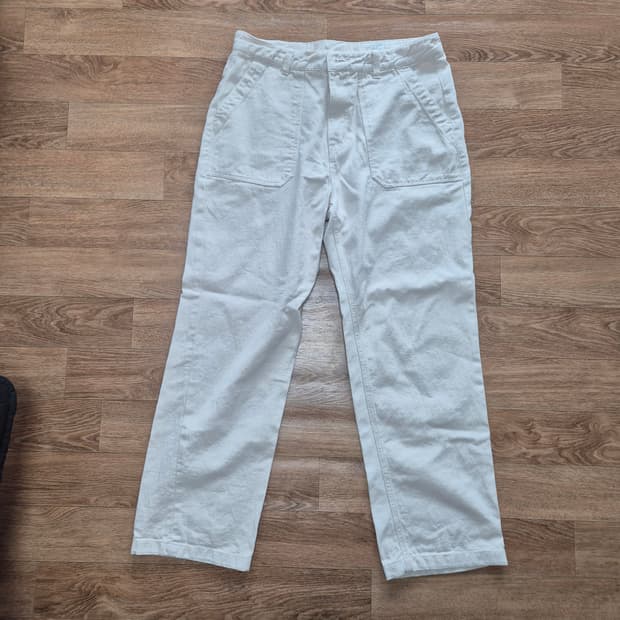 유니폼브릿지 퍼티그팬츠 크림 L 