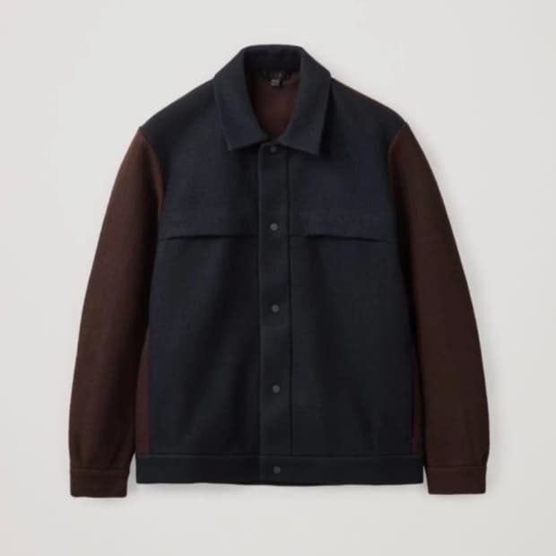 COS 코스 레귤러 핏 울 팰트 자켓