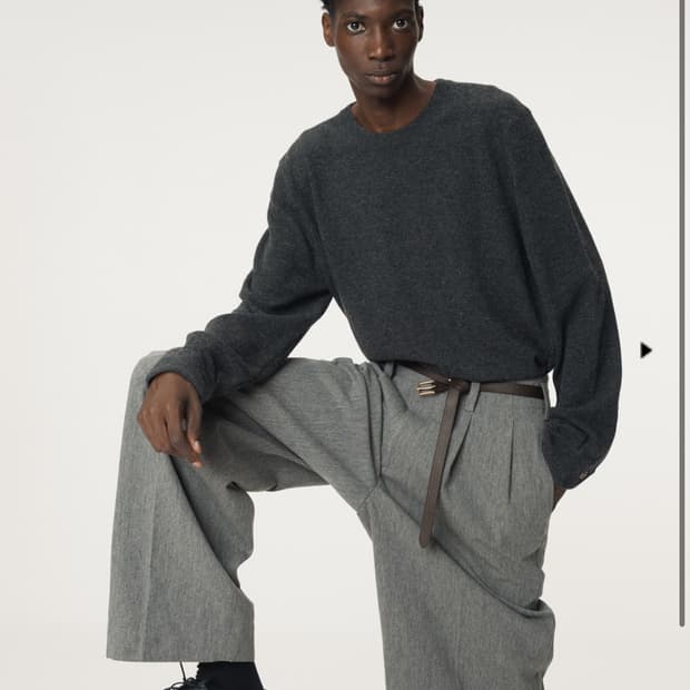 렉토 차콜 니트 M