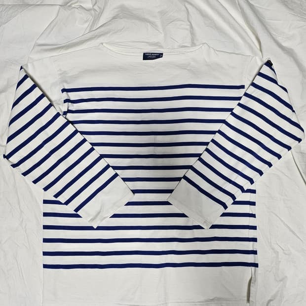 세인트제임스 스트라이프 롱슬리브 긴팔티셔츠 M