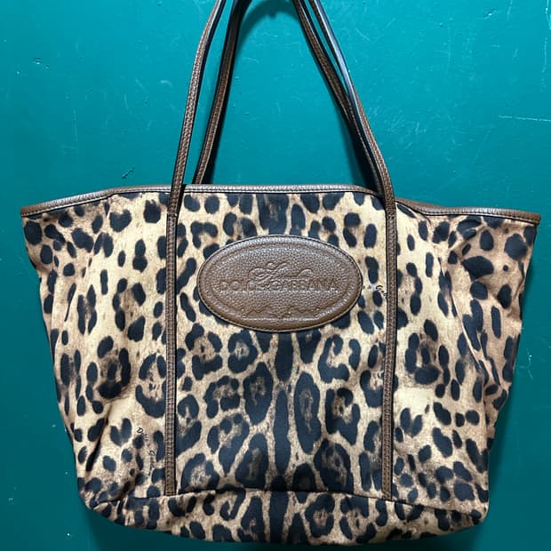 돌체앤가바나 호피 숄더백