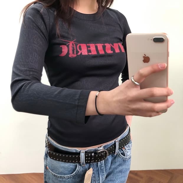 딱븥핏))) 히스테릭 글래머 롱슬리브 티셔츠