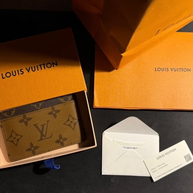 루이비통 정품 카드지갑