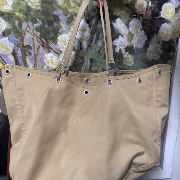 helmut lang/easy canvas bag/os