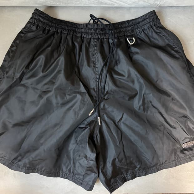 We11done 웰던 쇼츠 반바지 블랙 / XL