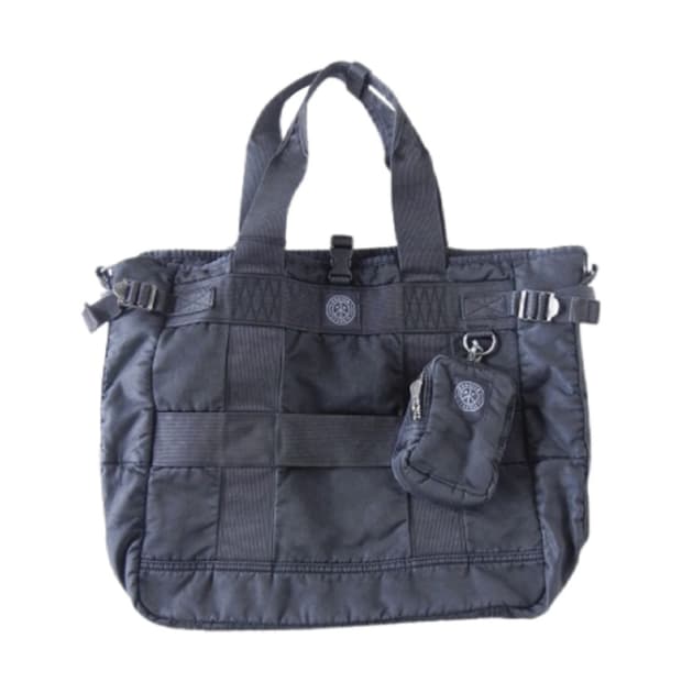 포터클래식 슈퍼 나일론 토트백 블랙