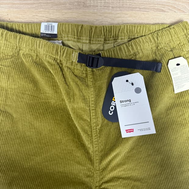 리바이스 코듀로이 퀵릴리즈 팬츠 새상품 