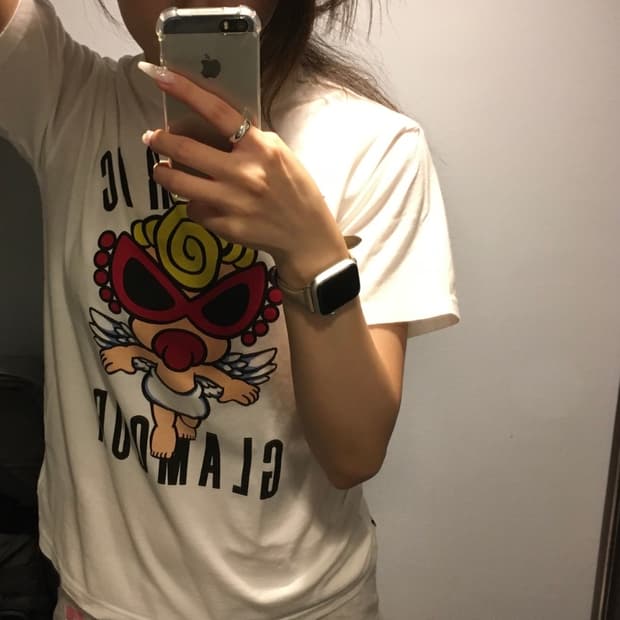 히스테릭글래머 미니 반팔 140