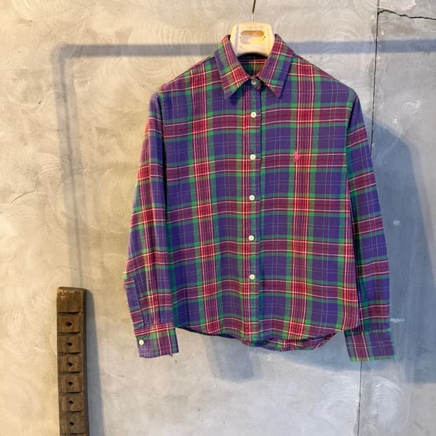 폴로 랄프로렌 블랙라벨 플란넬 셔츠 55