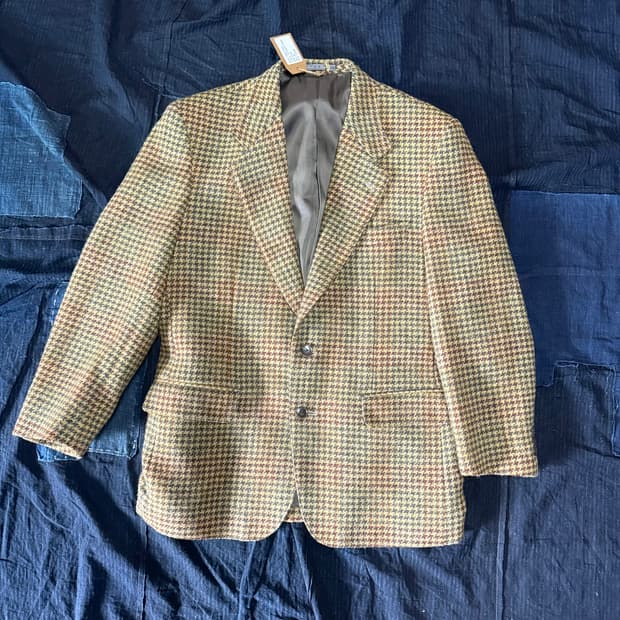 리갈 프랜드 하운드투스 트위드 울 자켓 100