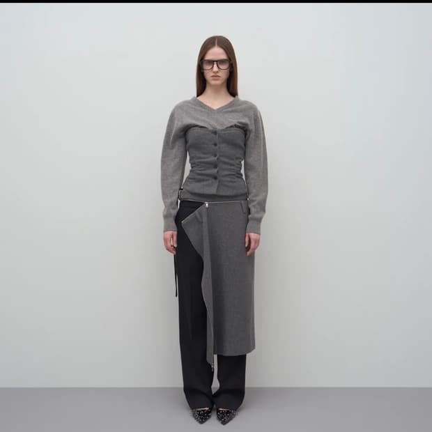 LCDC tm buttoned bustier top