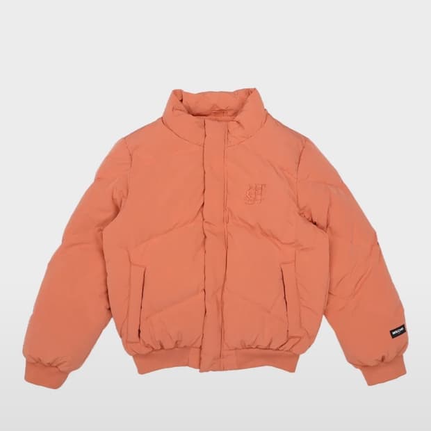 미스치프 숏패딩 코랄 S