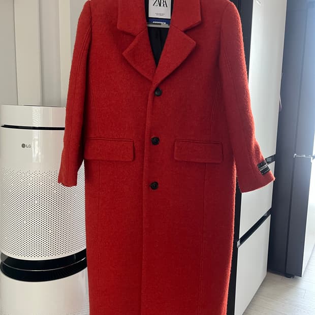 ZARA 아더에러 울 블렌드 오버사이즈코트 XS