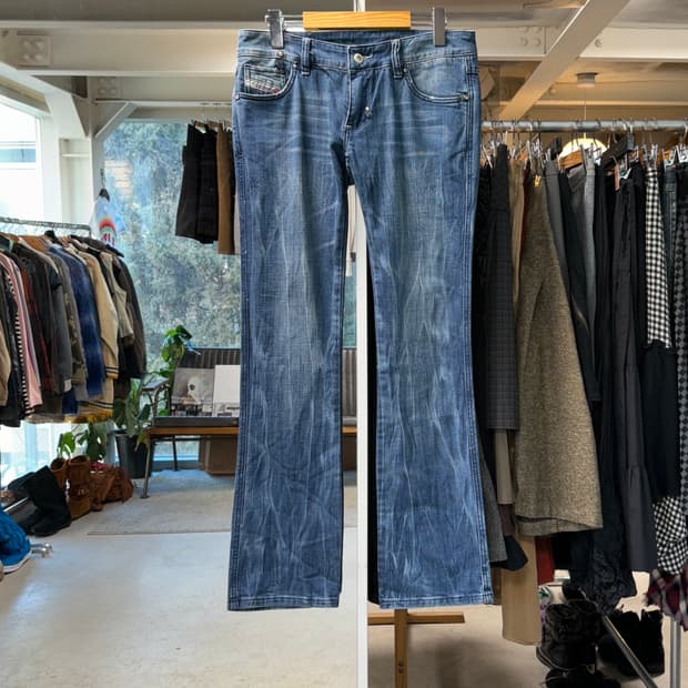 디젤 lhela 데님팬츠