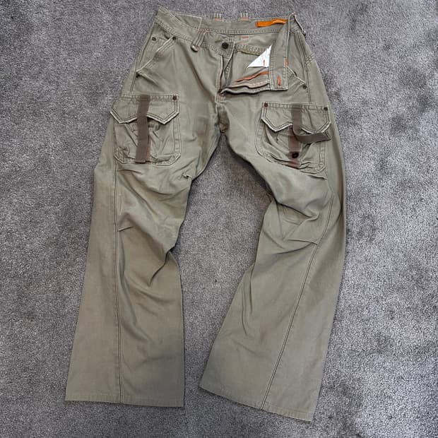 에드윈 익스클루시브 유틸리티 카고 세미 부츠컷(M)