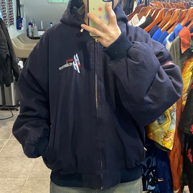 [NO.9] VTG 워크자켓 네이비