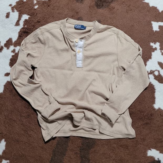 폴로 랄프로렌 남성용 긴팔티(XL)