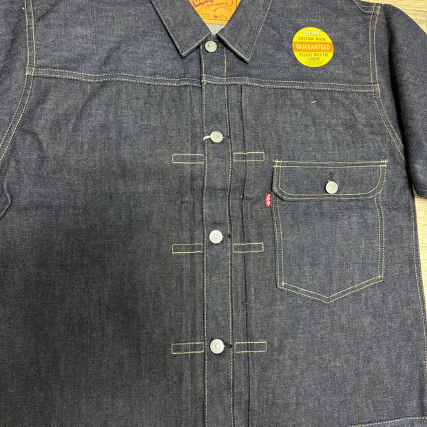 드님 231xx-47 타입1 데님자켓 리지드 40사이즈 새상품