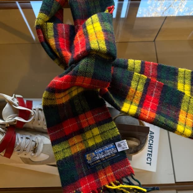 에든버러 램스울 머플러