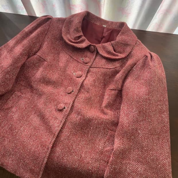 마루빈티지 라운드카라 코트