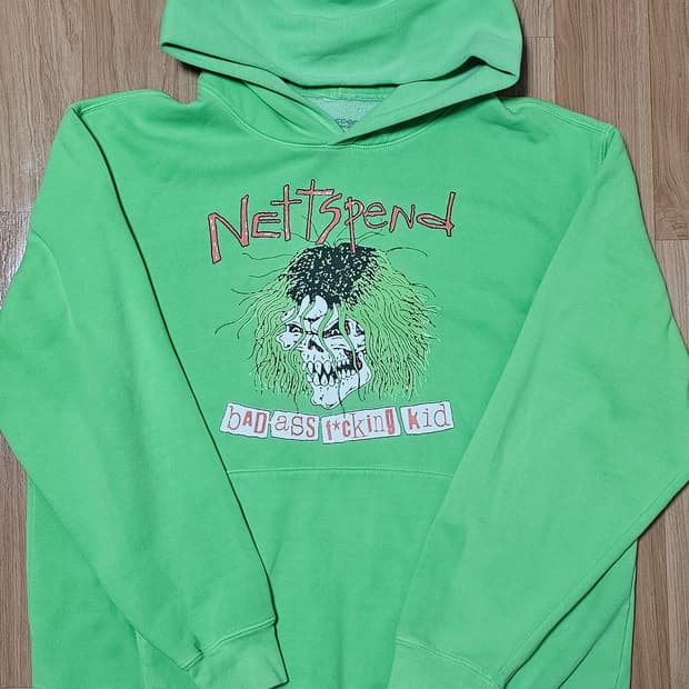 넷스펜드 bafk 투어 머천 후드 그린