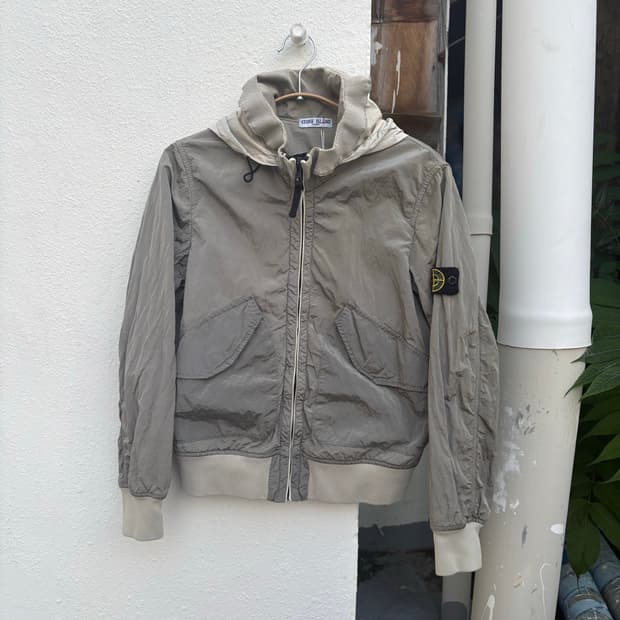STONE ISLAND METAL NYLON JACKET