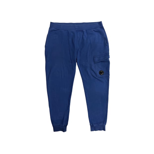 CP컴퍼니 씨피컴퍼니 렌즈 블루 트레이닝 조거 팬츠 바지 (XXL)