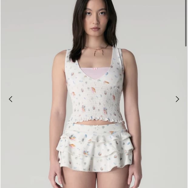 글로니 25 SS DEEP DIVE SLEEVELESS (IVORY) S