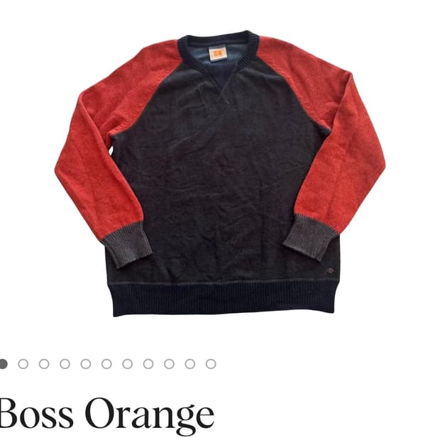Hugo boss orange 울니트 L