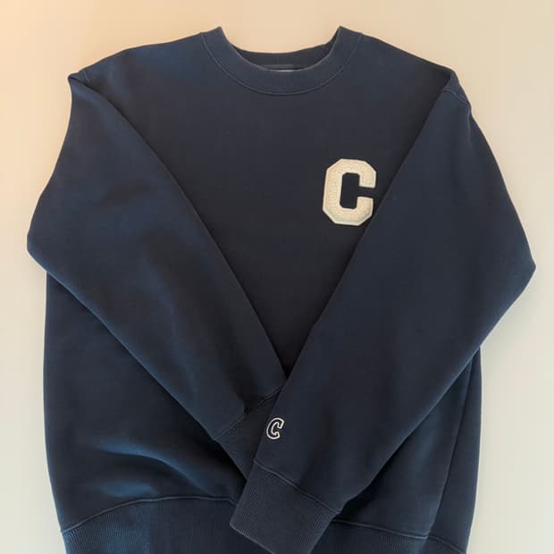 Covernat 맨투맨 네이비 