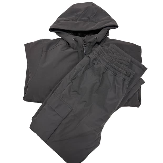 펠틱스 퍼 후드집업 셋업