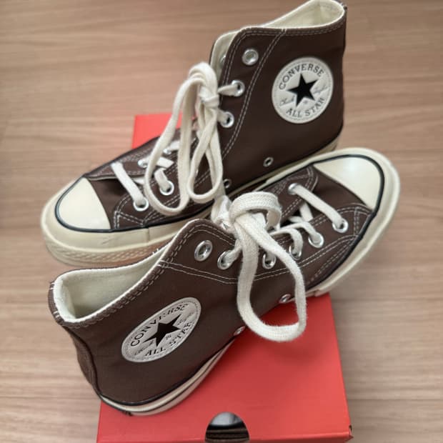 [240] 컨버스 척테일러 하이 브라운