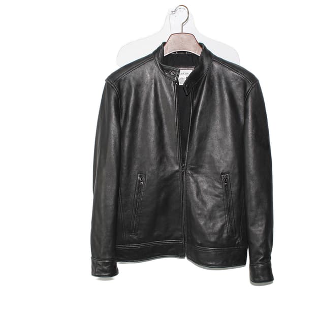 켈빈클라인 램스킨 싱글레더자켓