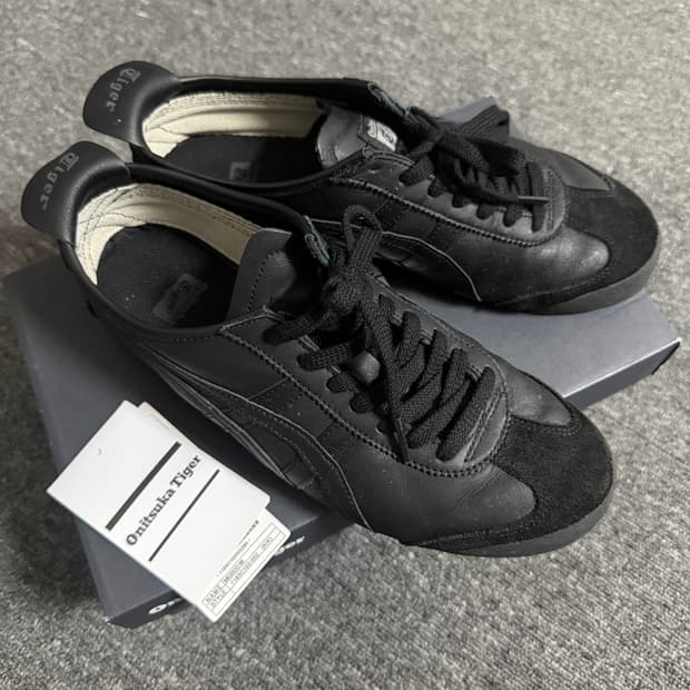 260 오니츠카타이거 멕시코 66 올블랙