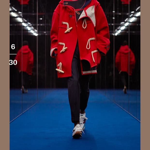 kolor 22aw 더플코트