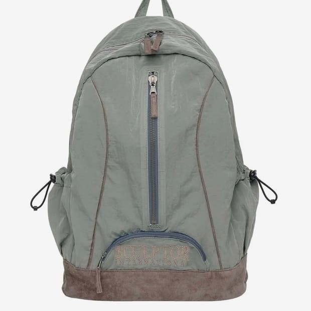 Oldschool Slouchy Backpack (SAGE)