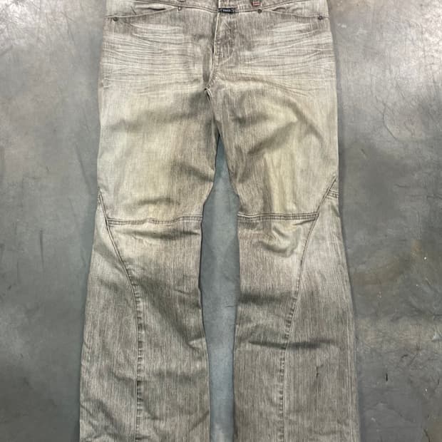 00s 재팬 마리떼 프랑소와저버 플레어 데님 팬츠