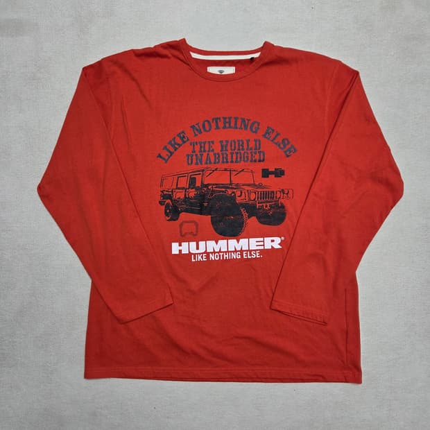 HUMMER 허머 오프로드 그래픽 롱 슬리브