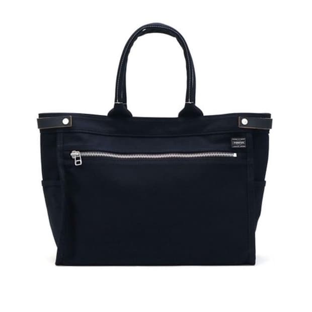 포터 네이키드 토트백 네이비