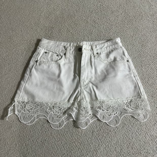 스무스무드 코튼레이스스커트s
